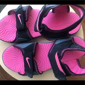 Nike Bright Pink Sandals